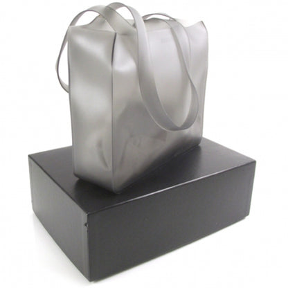 Chanel Jelly Rubber Tote Bag Gray 3 of 9