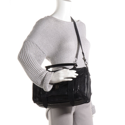 Proenza Schouler Lambskin PS1 Medium Satchel Black 2 of 13