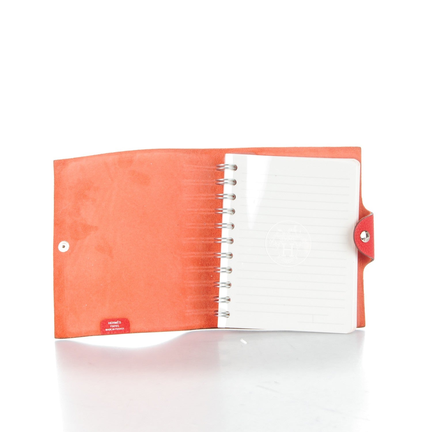 Hermes Togo Ulysse PM Notebook Cover Rouge Casaque 5 of 7
