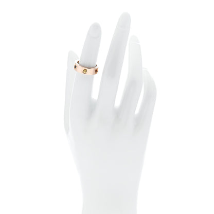 Cartier 18K Pink Gold Sapphire Garnet Amethyst 5.5mm LOVE Ring 49 5 2 of 5