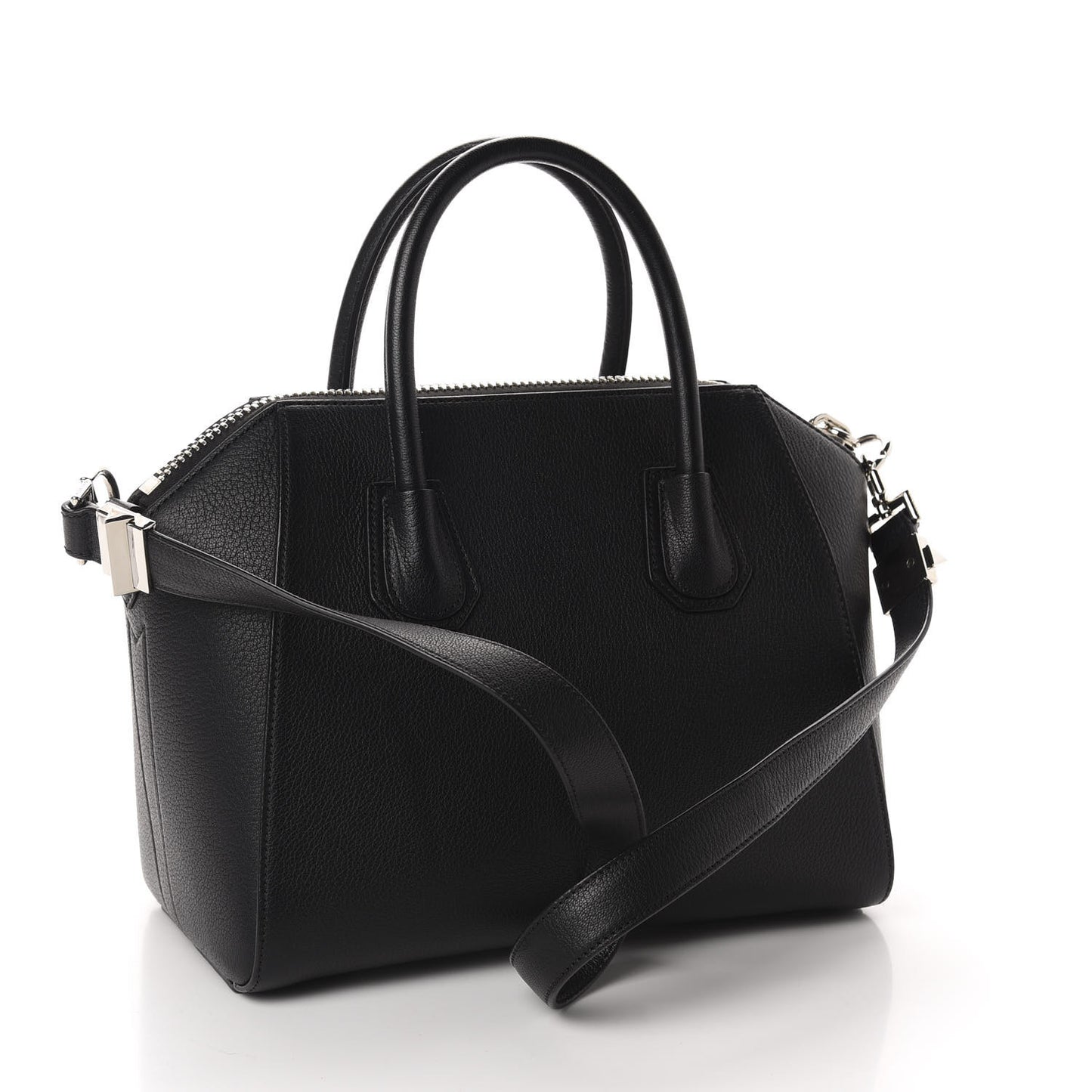 Sugar Goatskin Small Antigona Black