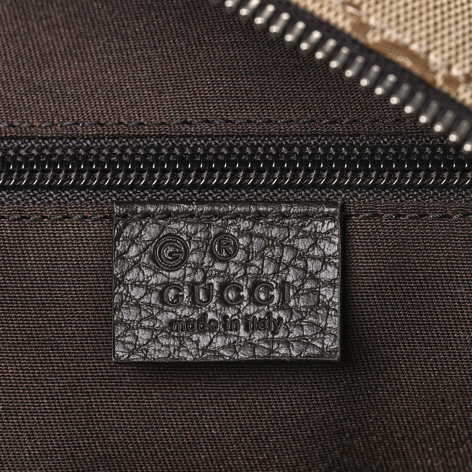 Gucci Monogram Travel Backpack Dark Brown 6 of 9