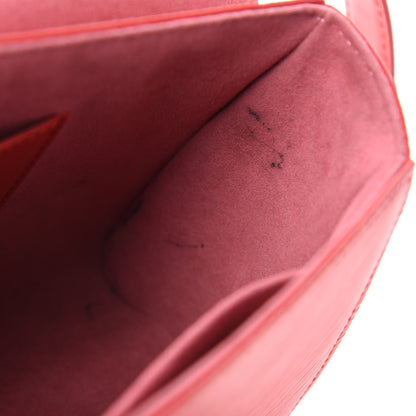 Louis Vuitton Epi Twist Shoulder Bag MM Coquelicot 10 of 13