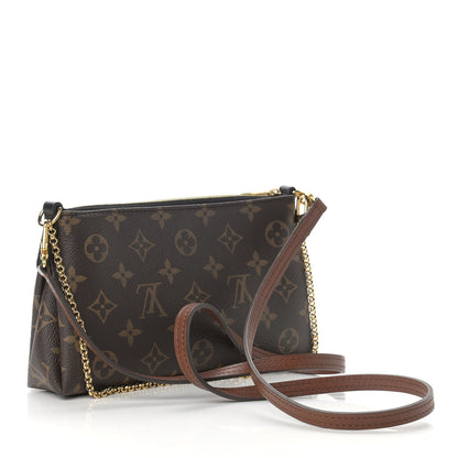 Louis Vuitton Monogram Pallas Clutch Black 2 of 10