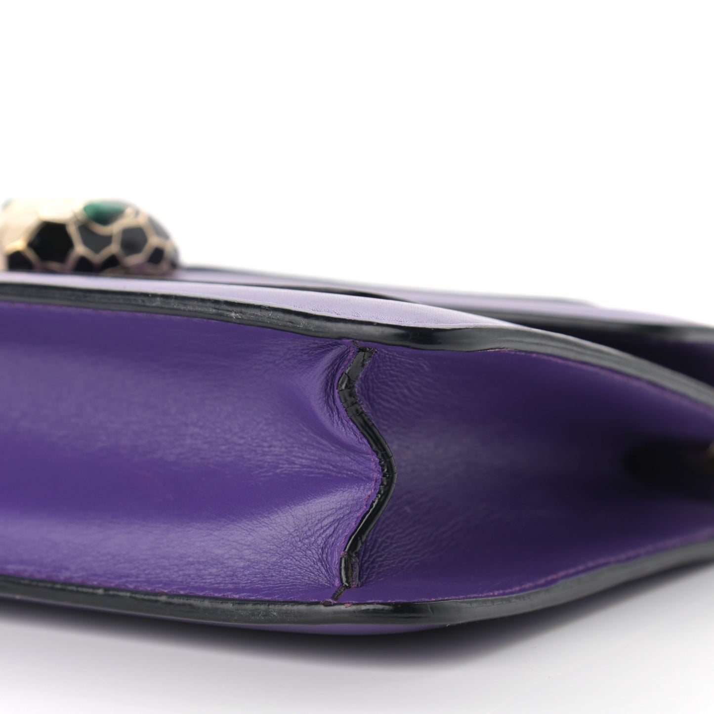 Calfskin Serpenti Forever Crossbody Bag Amethyst
