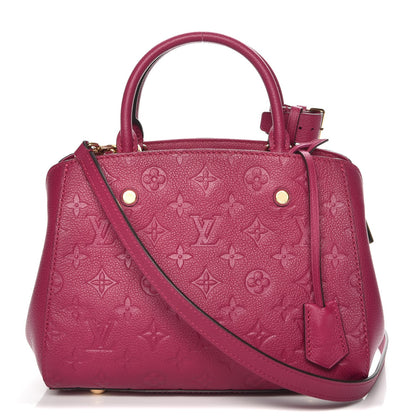 Louis Vuitton Empreinte Montaigne BB Grape 1 of 9