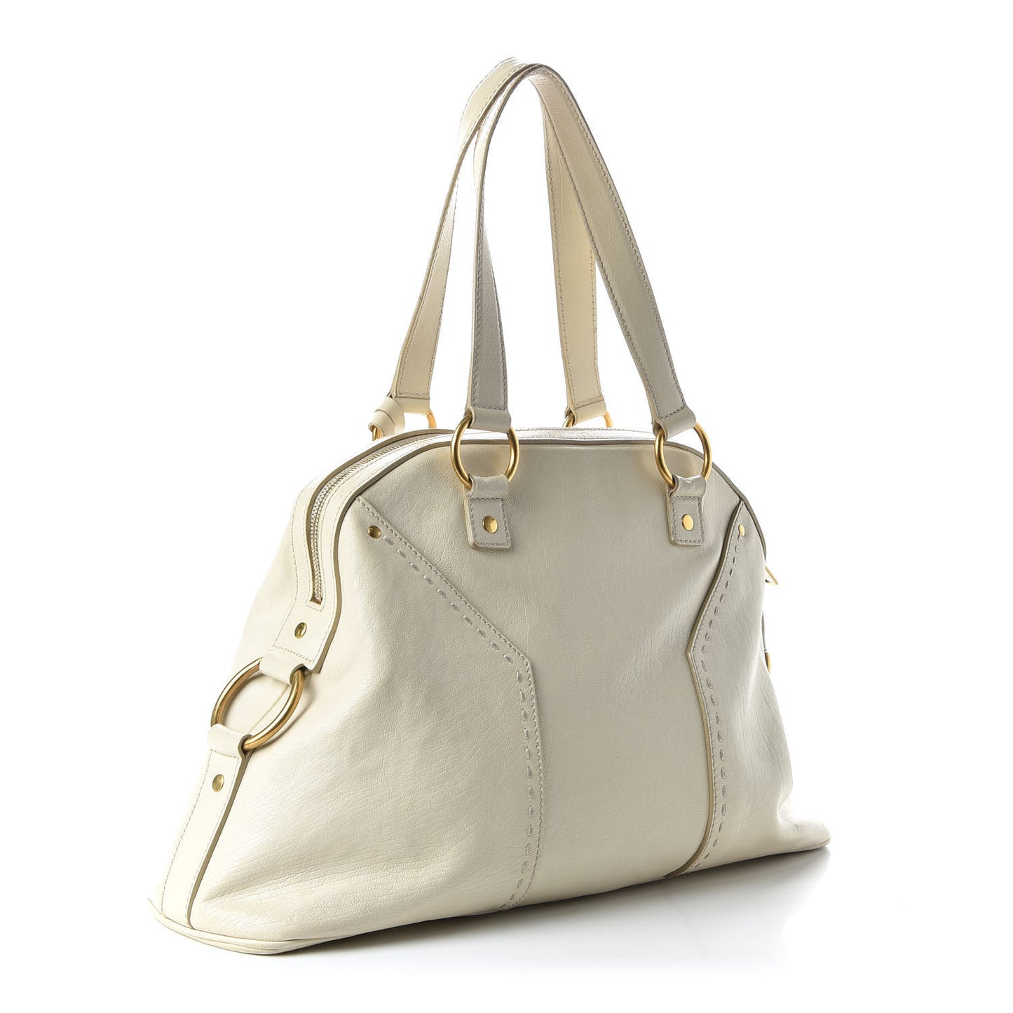 Calfskin Large Muse Ivory