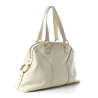 Saint Laurent Calfskin Large Muse Ivory 3 of 10