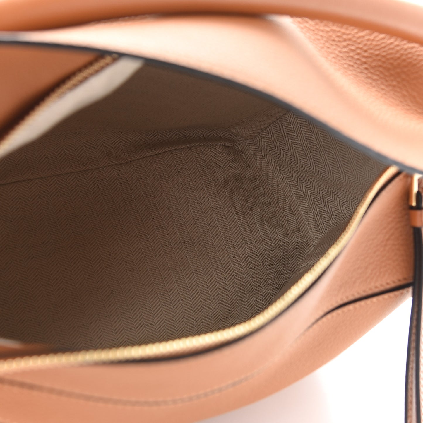 Calfskin Medium Puzzle Bag Tan