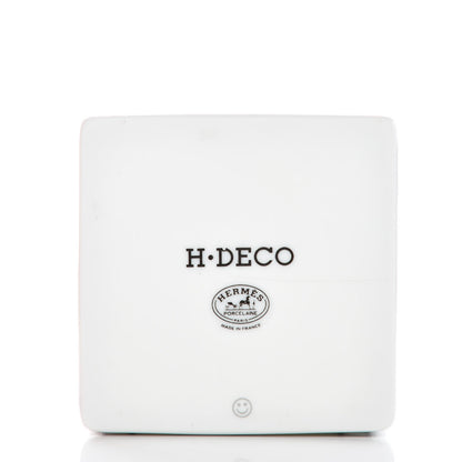 Hermes Porcelain H Deco Sugar Bowl 4 of 6