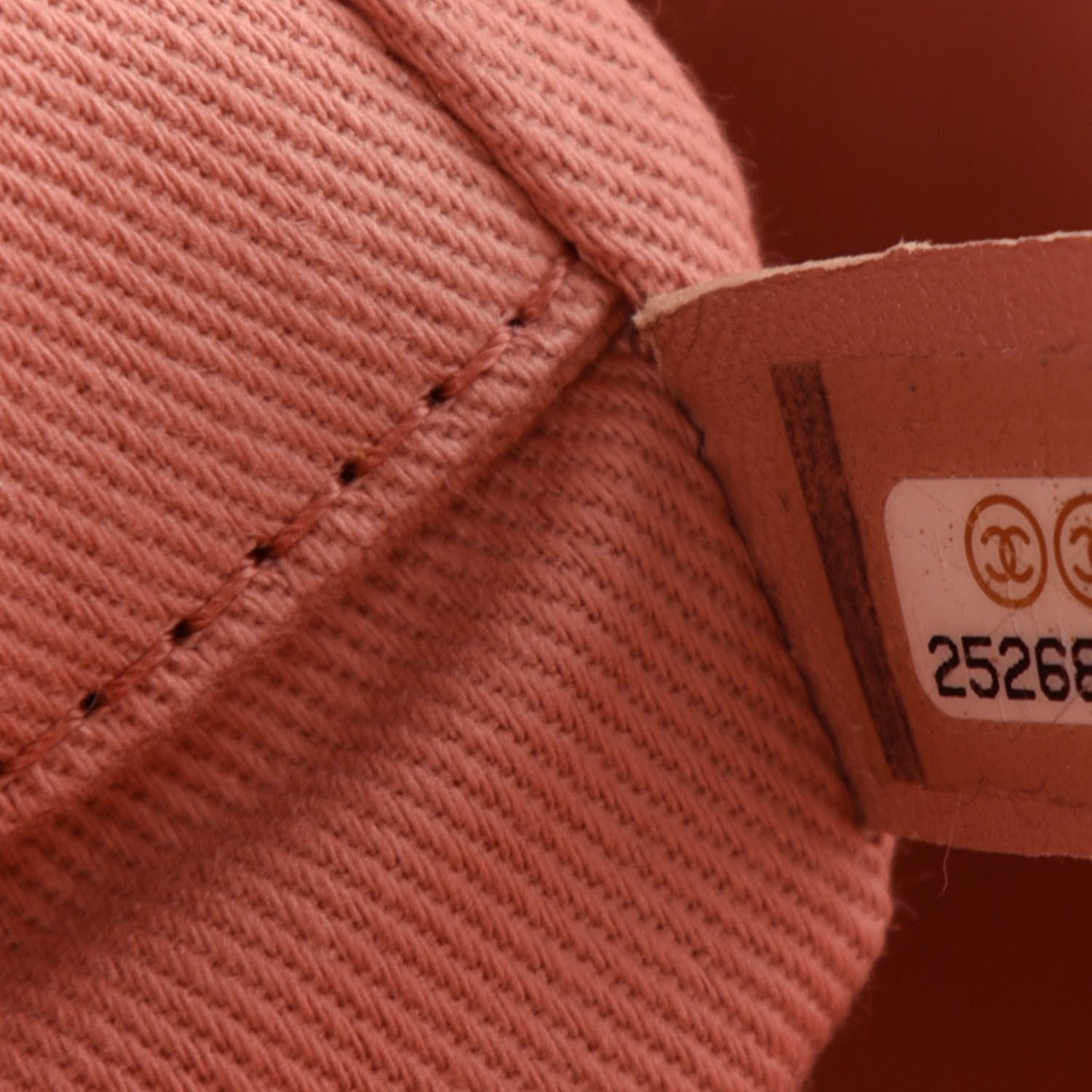 Chanel Canvas Small Deauville Tote Pink 9 of 10