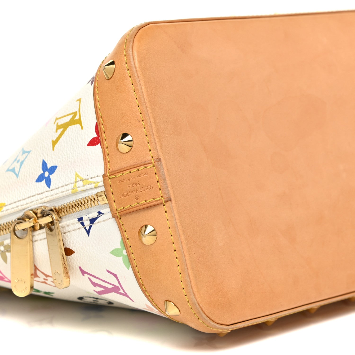Louis Vuitton Monogram Multicolor Alma White 8 of 21