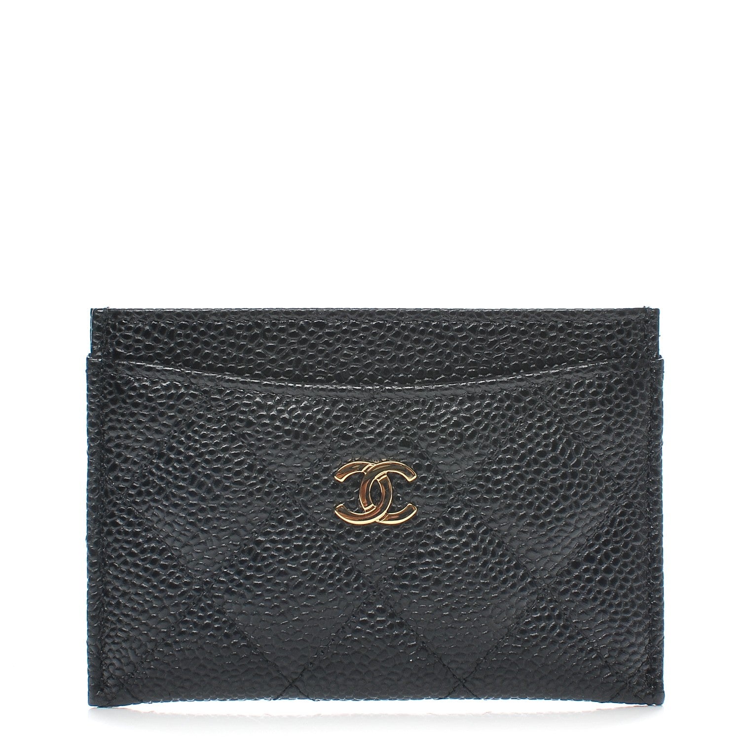 Chanel Caviar Quilted Card Holder Black 1 of 8