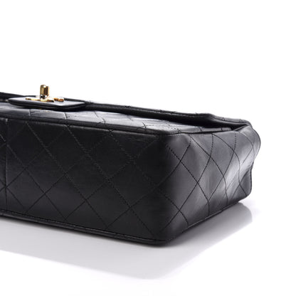 Chanel Lambskin Quilted Medium Single Flap Black 10 of 11