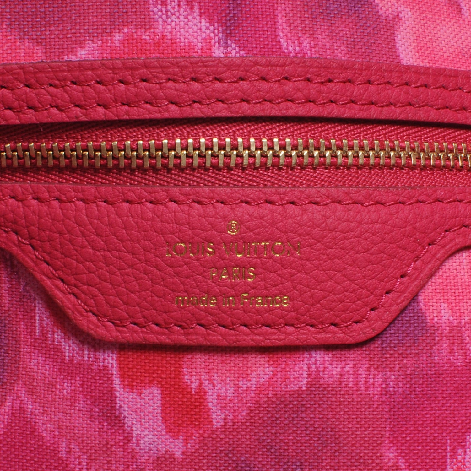 Louis Vuitton Monogram Articles de Voyage Ikat Neverfull GM Rose Indien 6 of 8