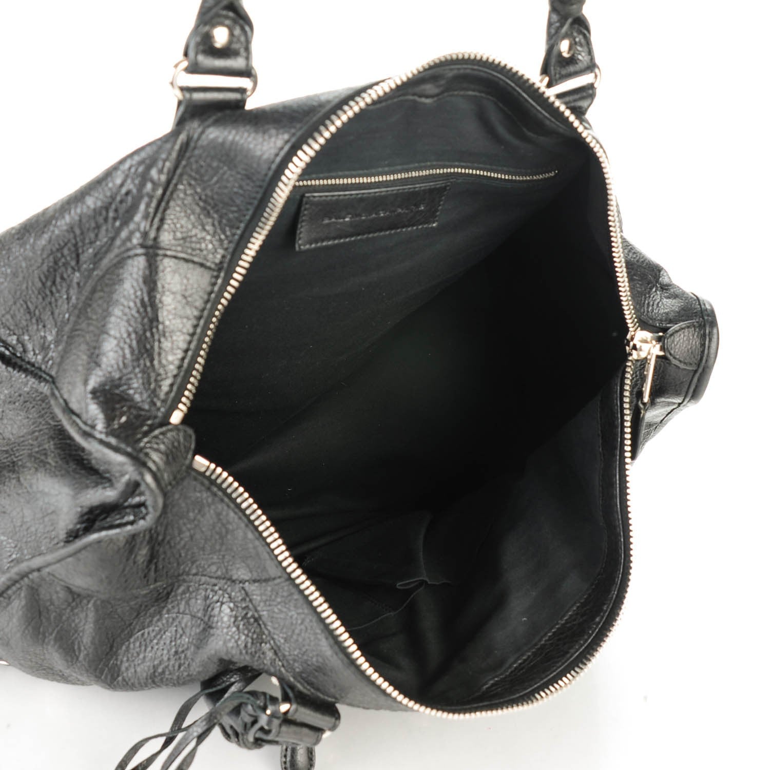 Balenciaga Agneau Giant 12 Silver Hardware Work Black 5 of 11