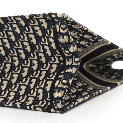 Christian Dior Oblique Large Book Tote Blue Multicolor 10 of 12