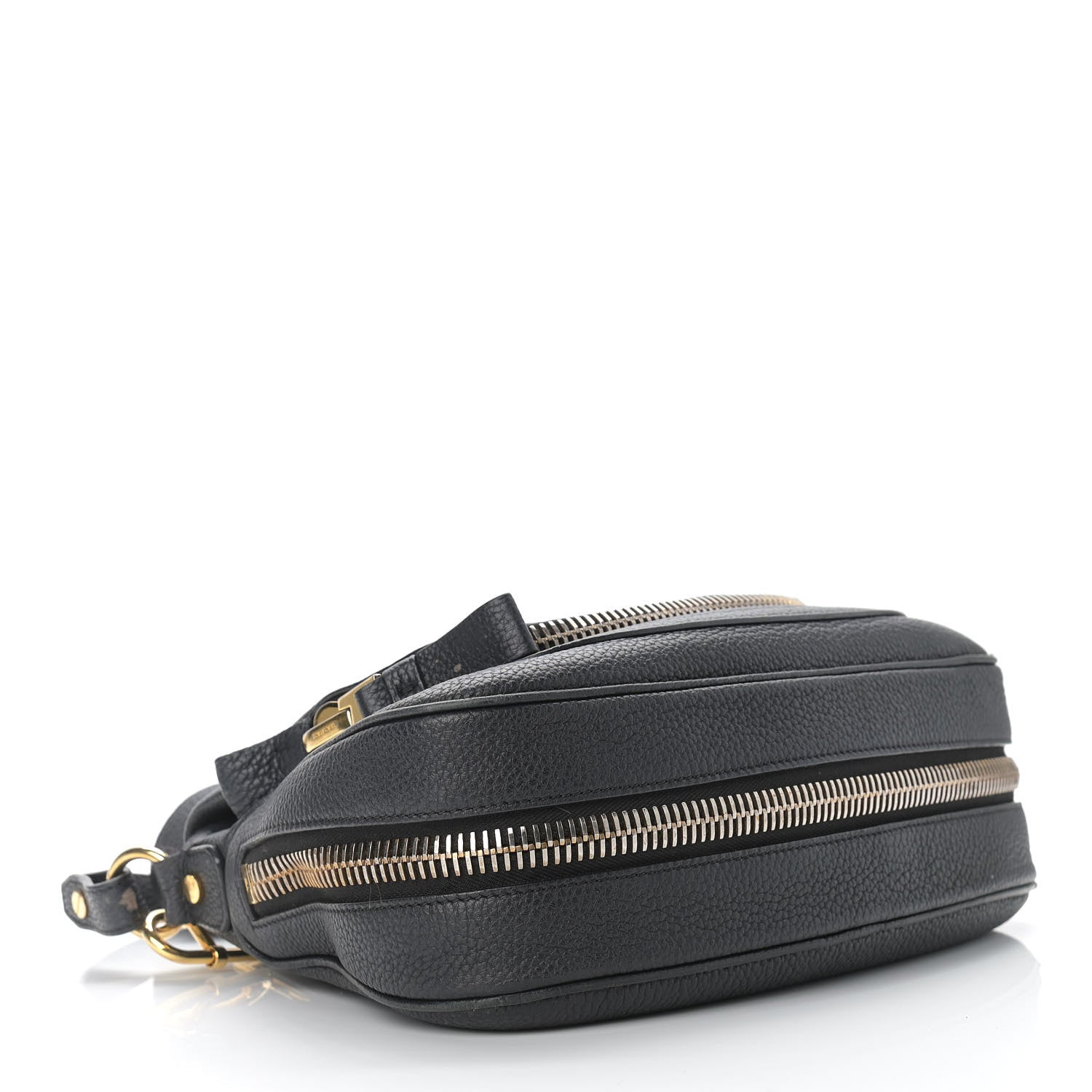 Tom Ford Grained Calfskin Medium Jennifer Crossbody Bag Black 4 of 17