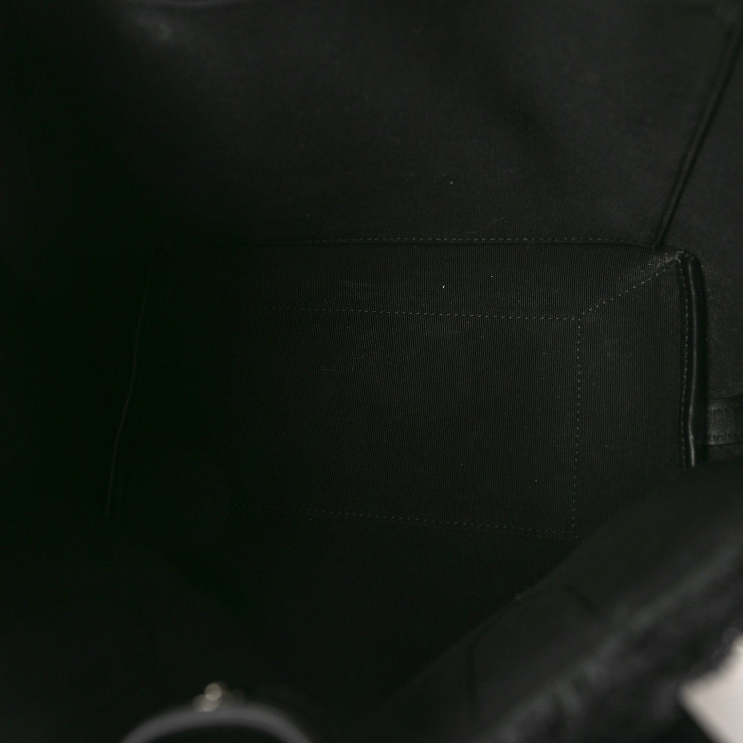 Canvas Small Frangibus Tote Black