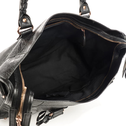 Balenciaga Agneau Giant 12 Rose Gold Hardware City Black 5 of 12