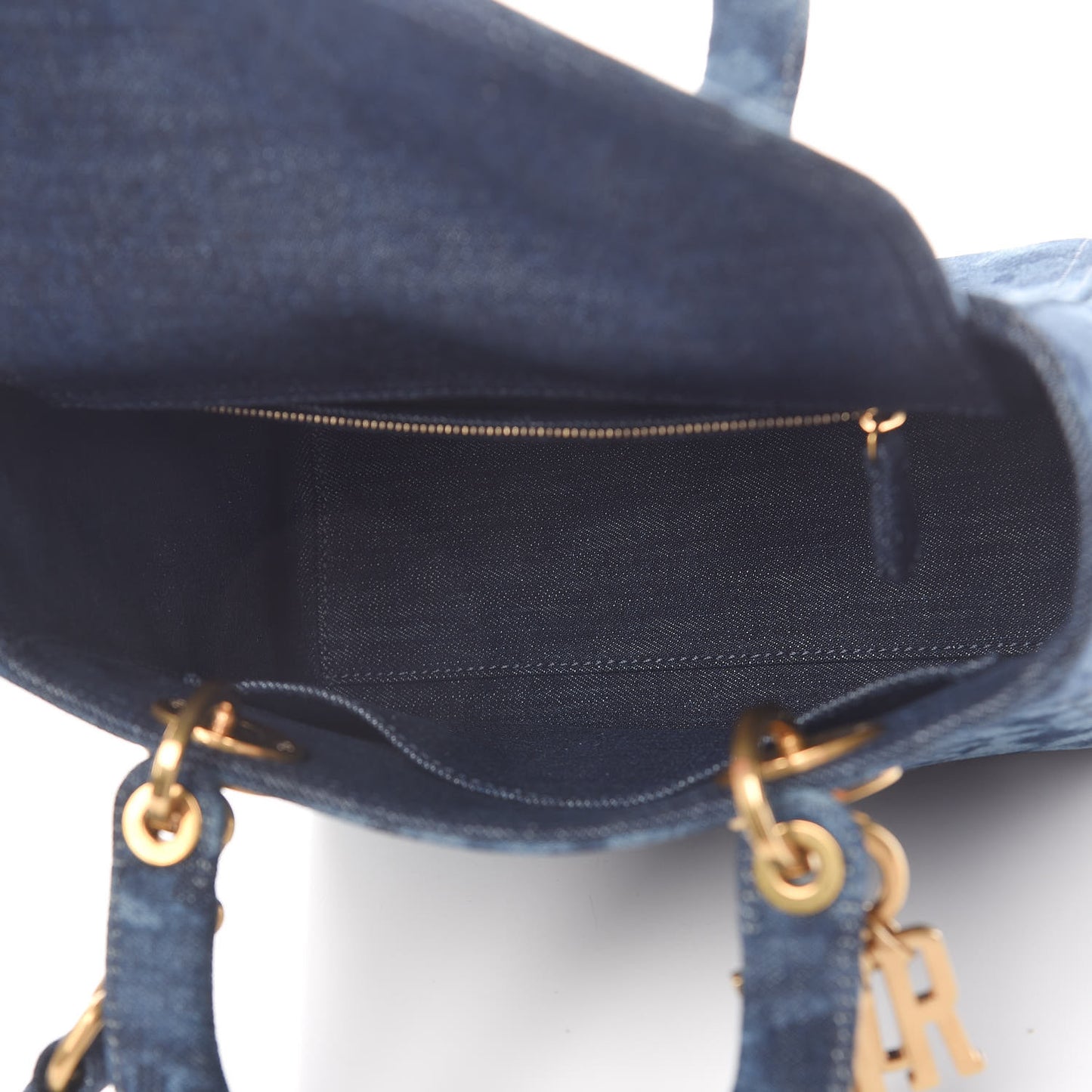 Denim Medium KaleiDiorscopic Lady Dior Blue