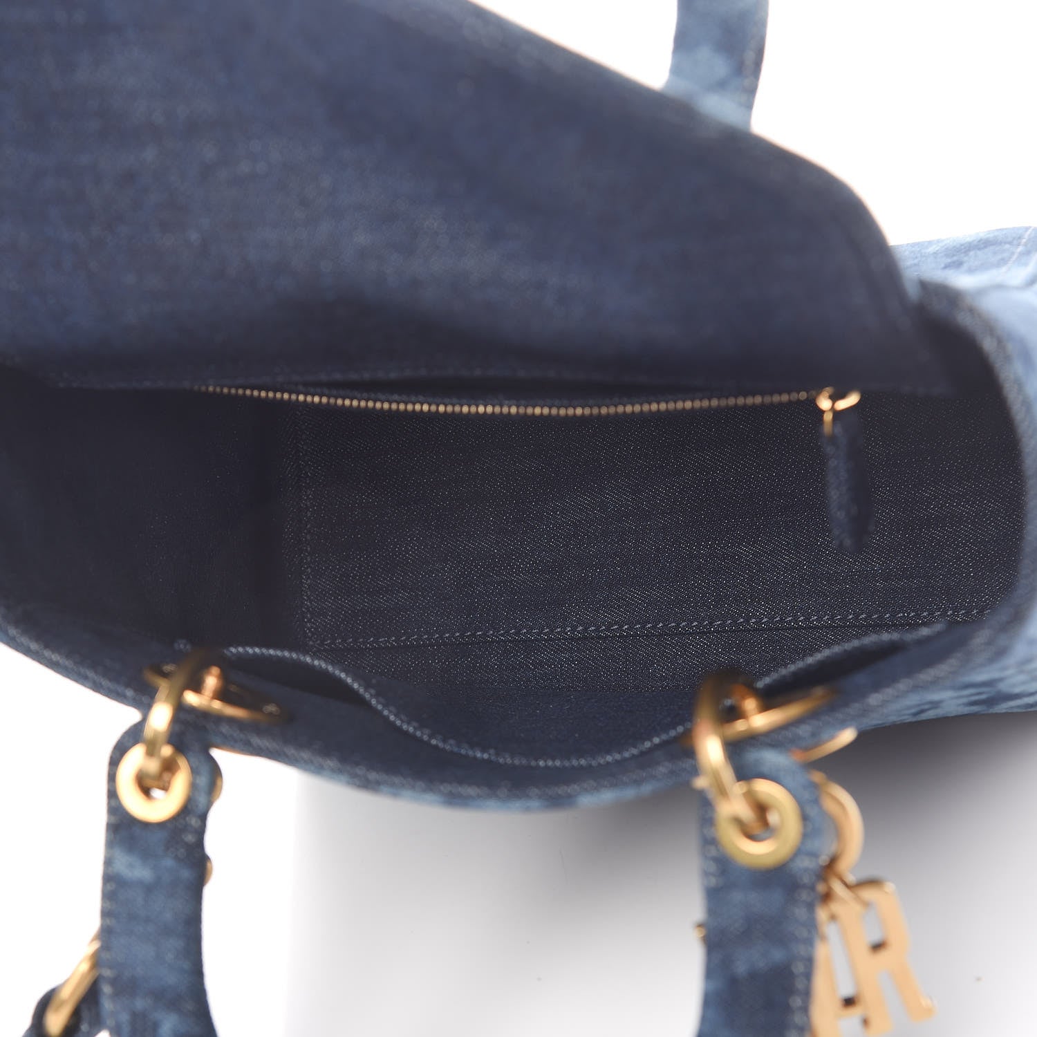Christian Dior Denim Medium KaleiDiorscopic Lady Dior Blue 5 of 10