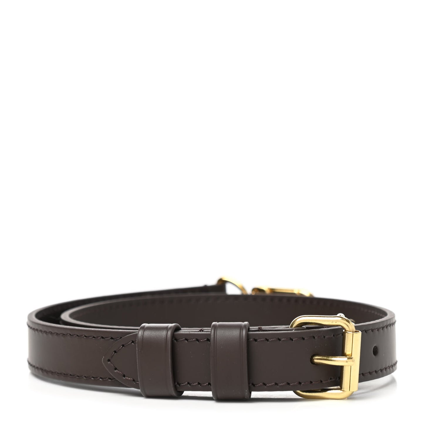 Calfskin Adjustable Speedy Bandouliere Shoulder Strap Brown