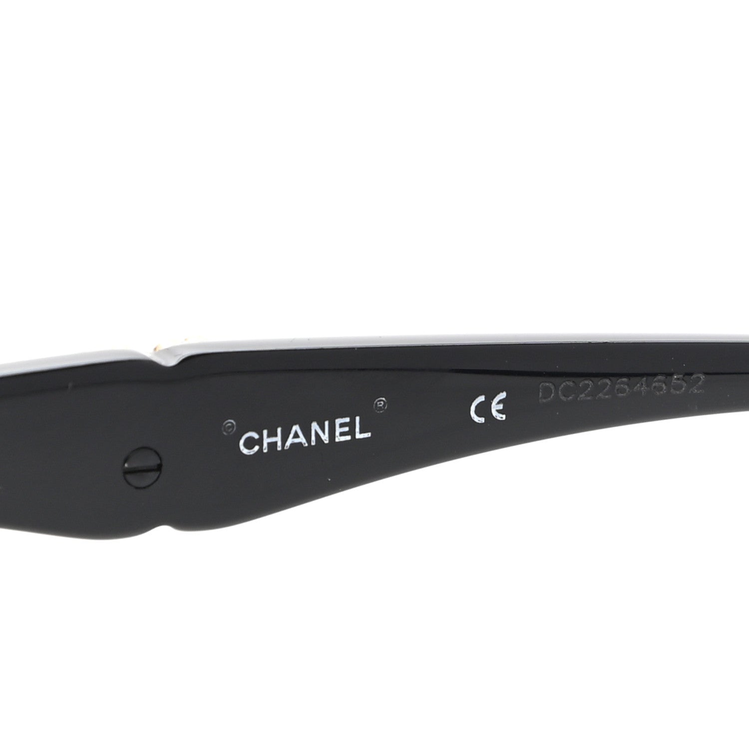 Chanel Metal Strass Round Sunglasses 71430 Gold 5 of 8