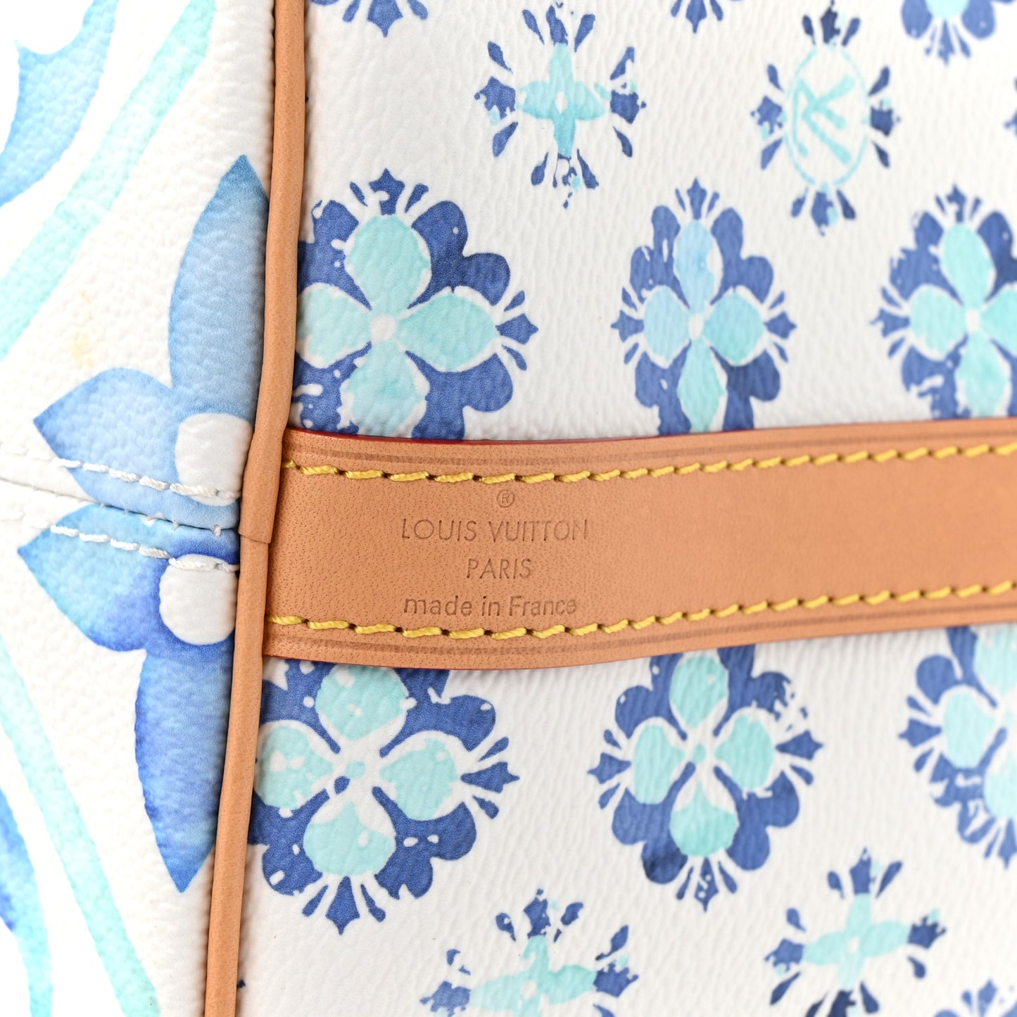 Monogram Tiles By The Pool Speedy Bandouliere 25 Lagoon Blue