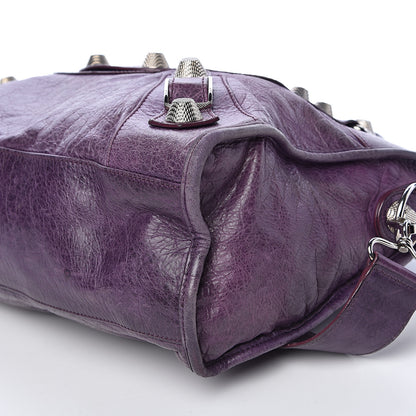 Balenciaga Agneau Giant 21 Silver Hardware City Raisin 11 of 14