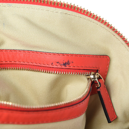 Valentino Garavani Nappa Floral Applique Tote Red 16 of 16