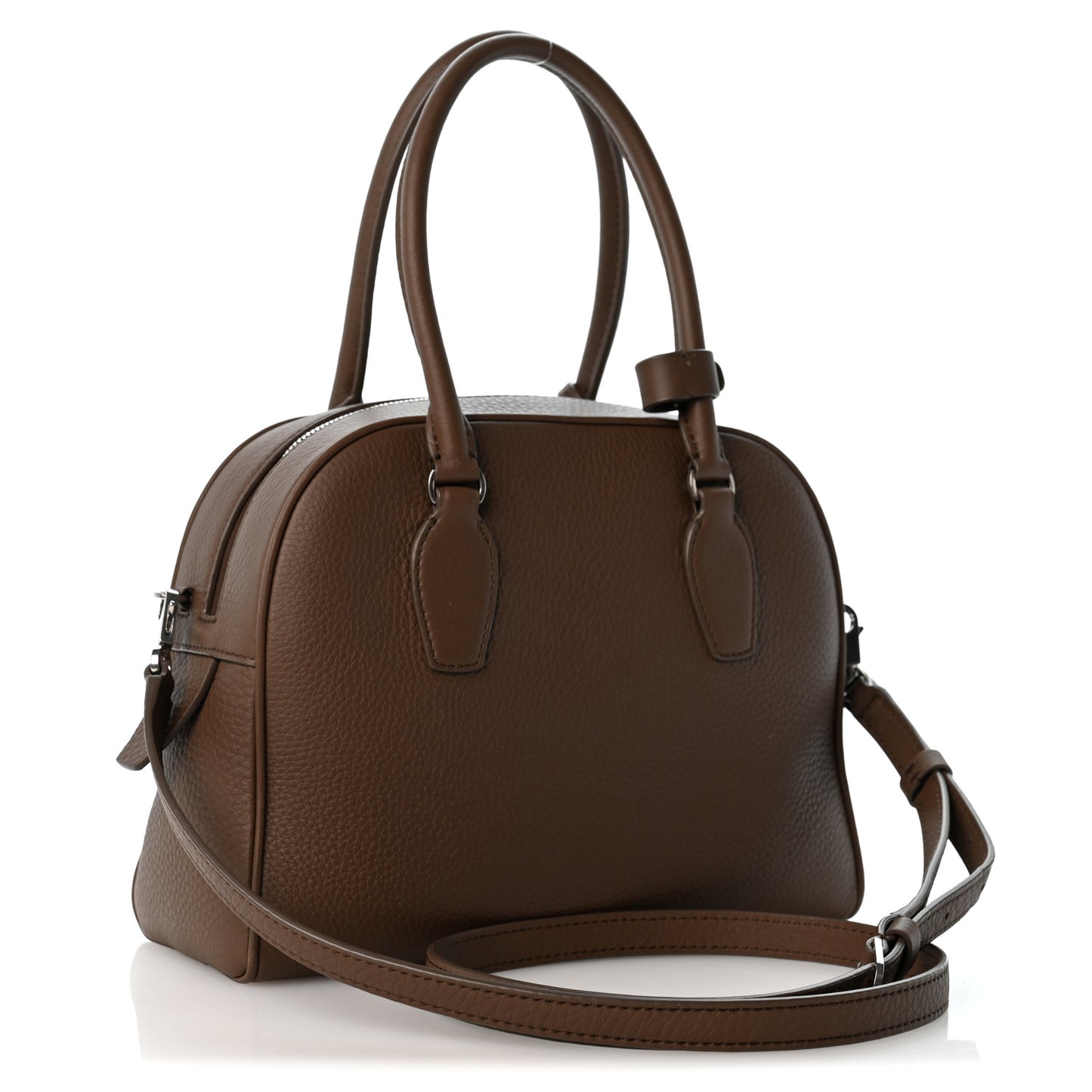 Matte Grained Calfskin India 10 Dark Olive