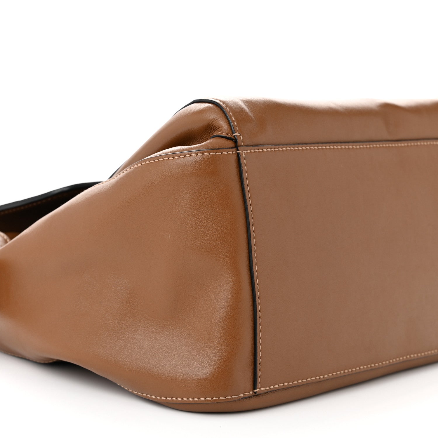 Prada Soft Calf Messenger Bag Caramel 9 of 13