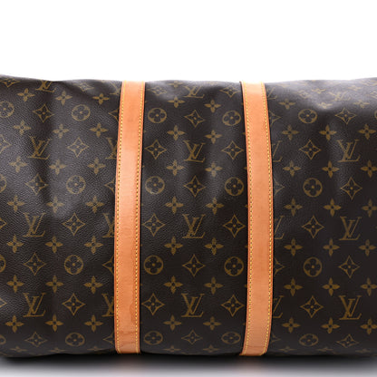 Louis Vuitton Monogram Keepall Bandouliere 55 15 of 25
