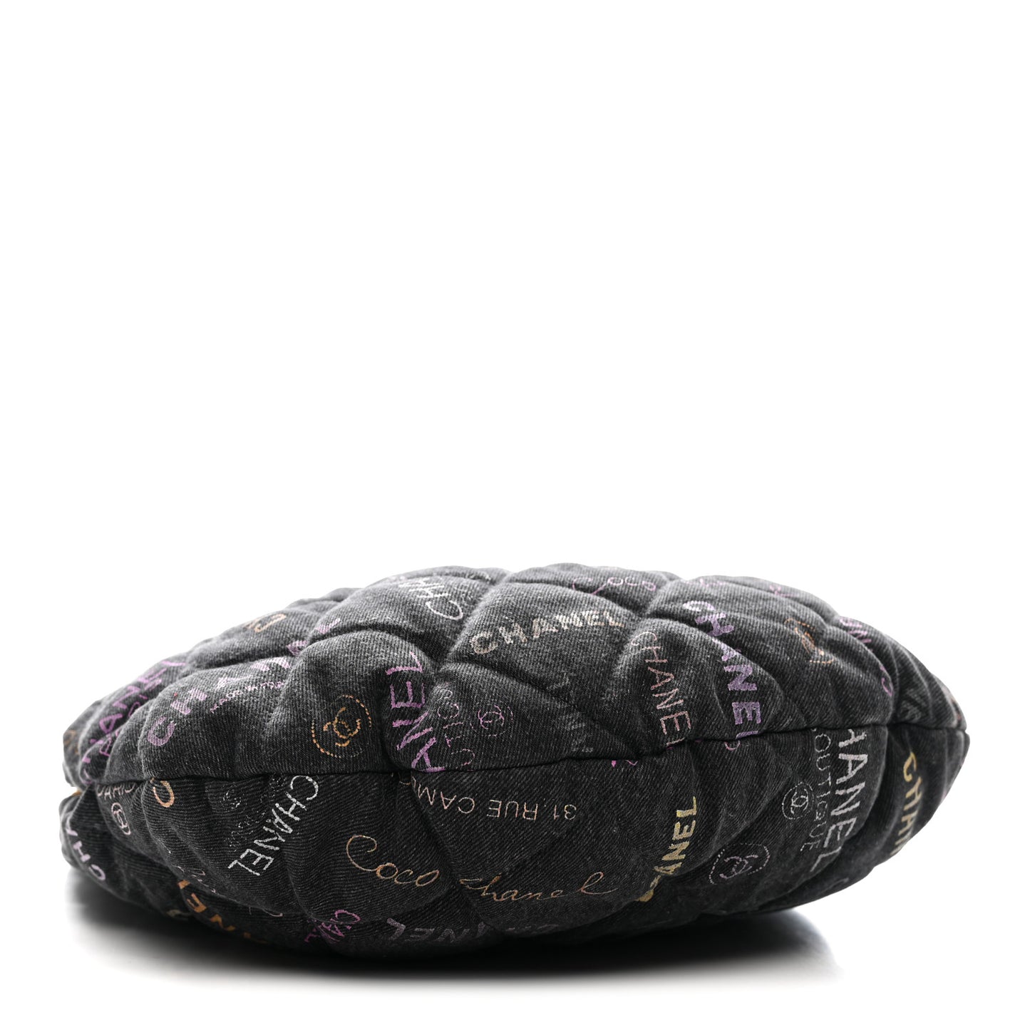 Denim Quilted Denim Mood Hobo Black Multicolor