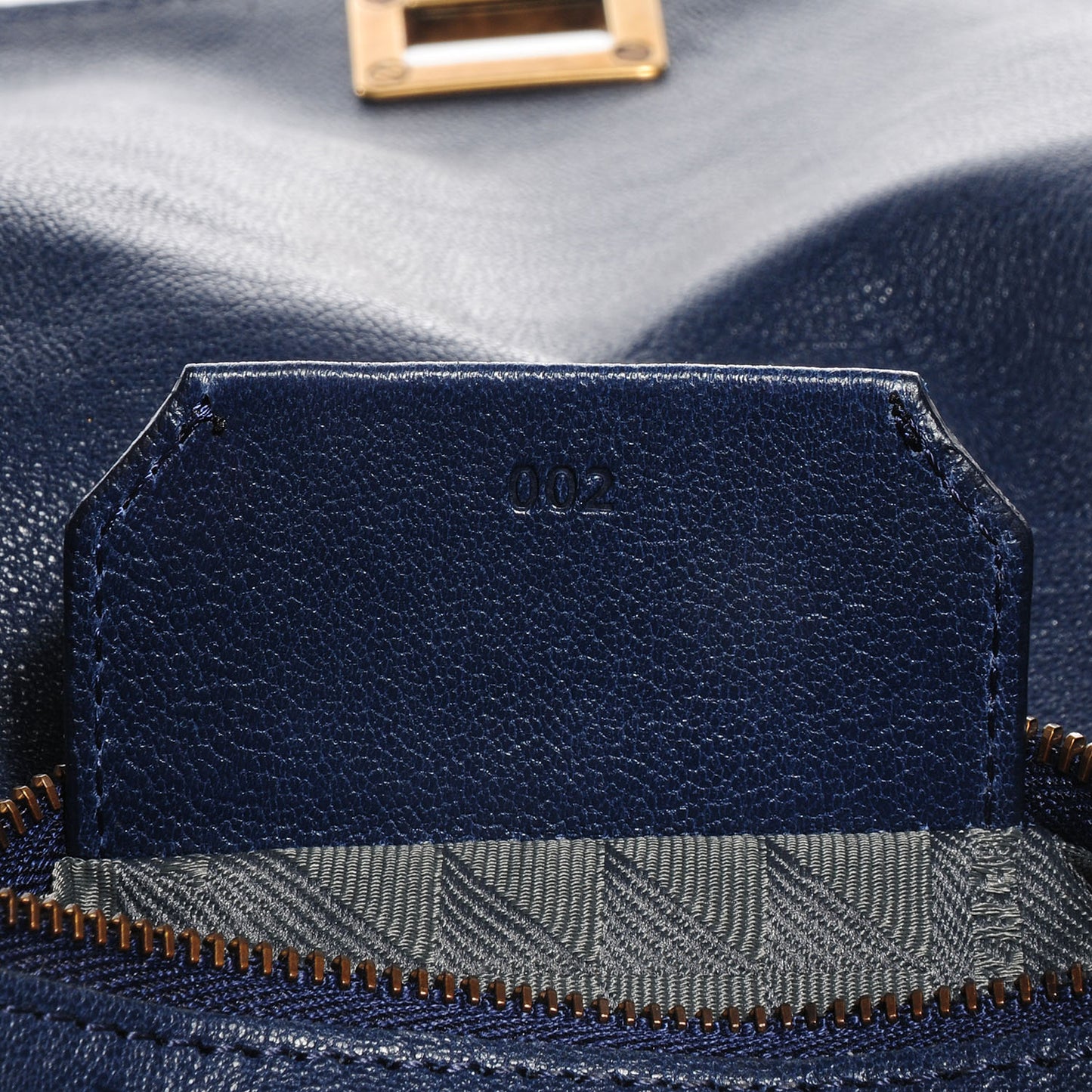 Lambskin PS1 Medium Satchel Marine