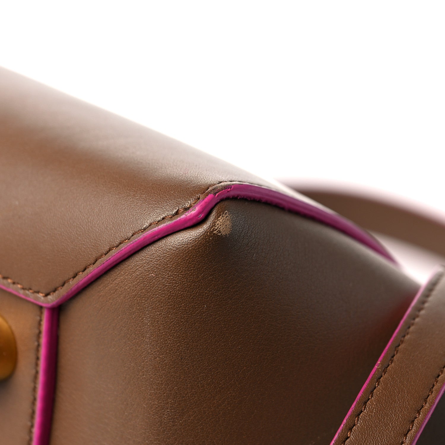 Celine Smooth Calfskin Small Belt Bag Camel Pink 7 of 14