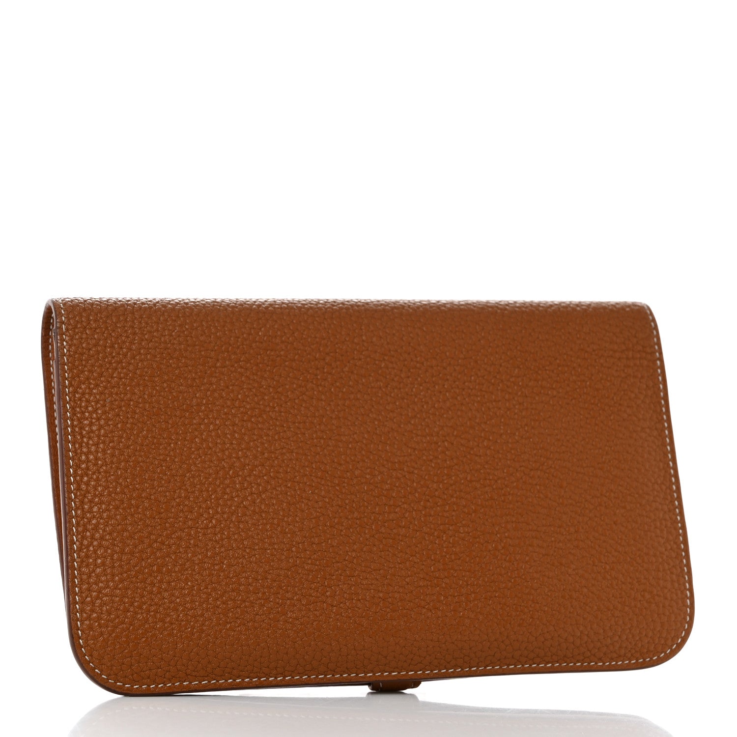 Hermes Togo Dogon Duo Wallet Gold 4 of 10