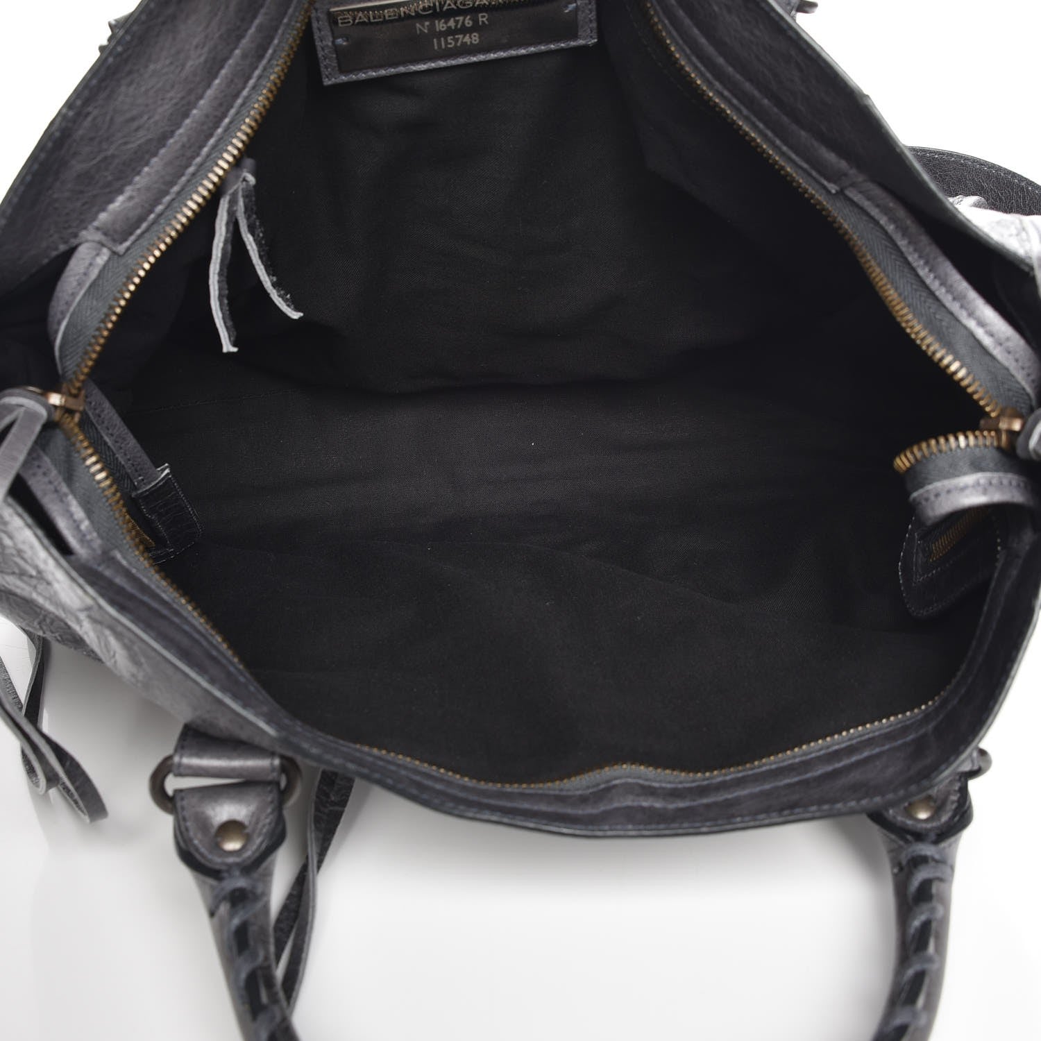 Balenciaga Agneau Classic Hardware City Anthracite 6 of 8