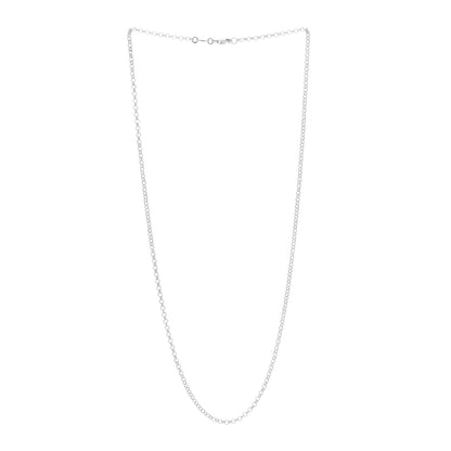 Chrome Hearts Sterling Silver Roll Chain Necklace 20" 3 of 4