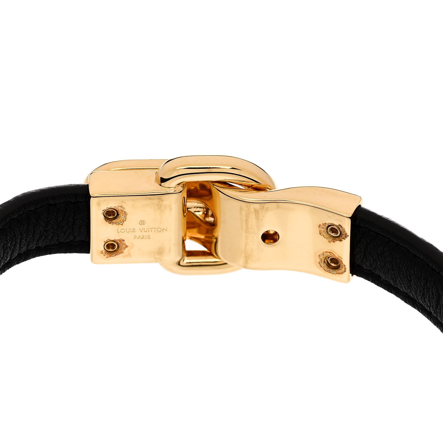 Louis Vuitton Monogram Fasten Your LV Bracelet 17 7 of 8
