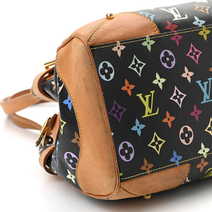 Louis Vuitton Monogram Multicolor Claudia Black 9 of 11
