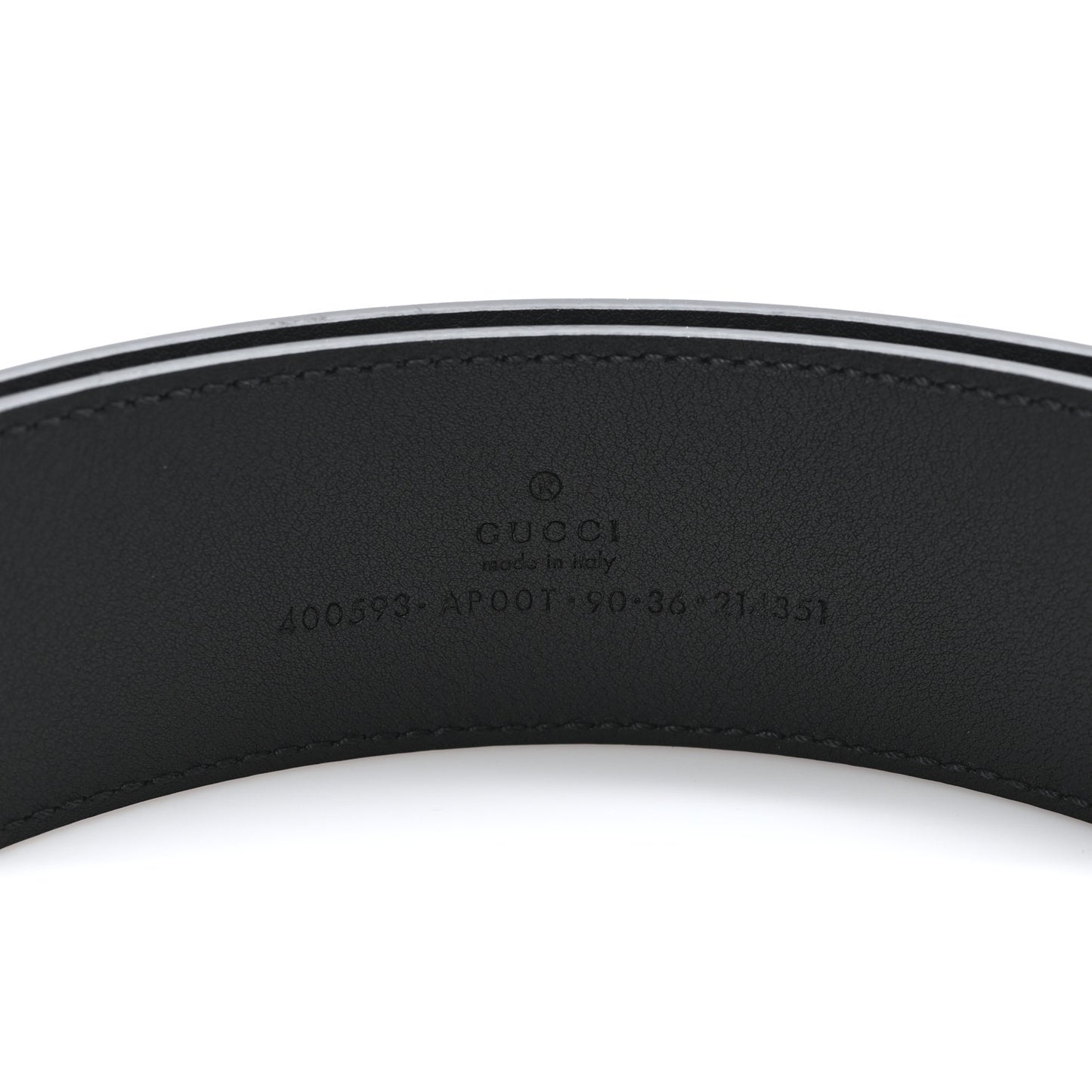Calfskin Double G 40mm Belt 90 36 Black