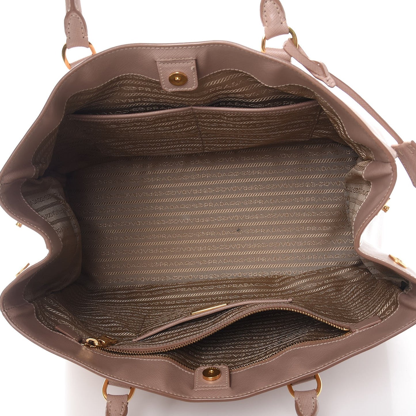 Saffiano Lux Large Tote Cammeo