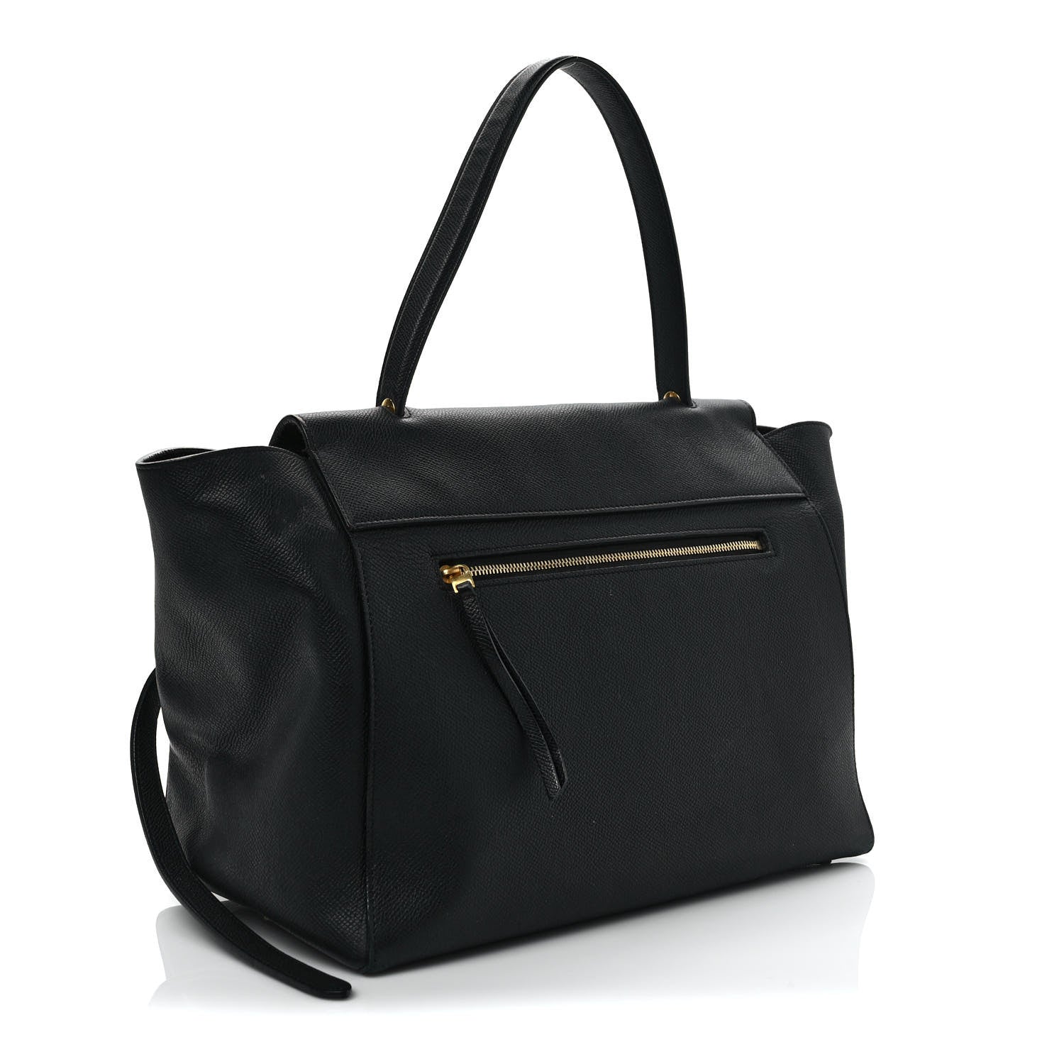 Celine Grained Calfskin Mini Belt Bag Black 3 of 10