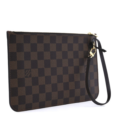 Louis Vuitton Damier Ebene Neverfull MM GM Pochette 3 of 7