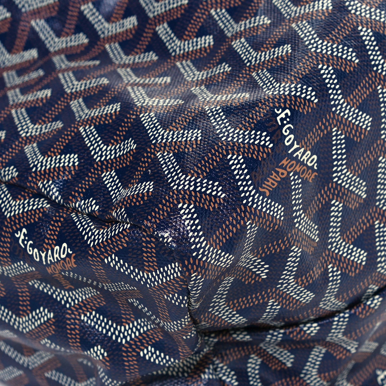 Goyard Goyardine Saint Louis PM Navy 9 of 10