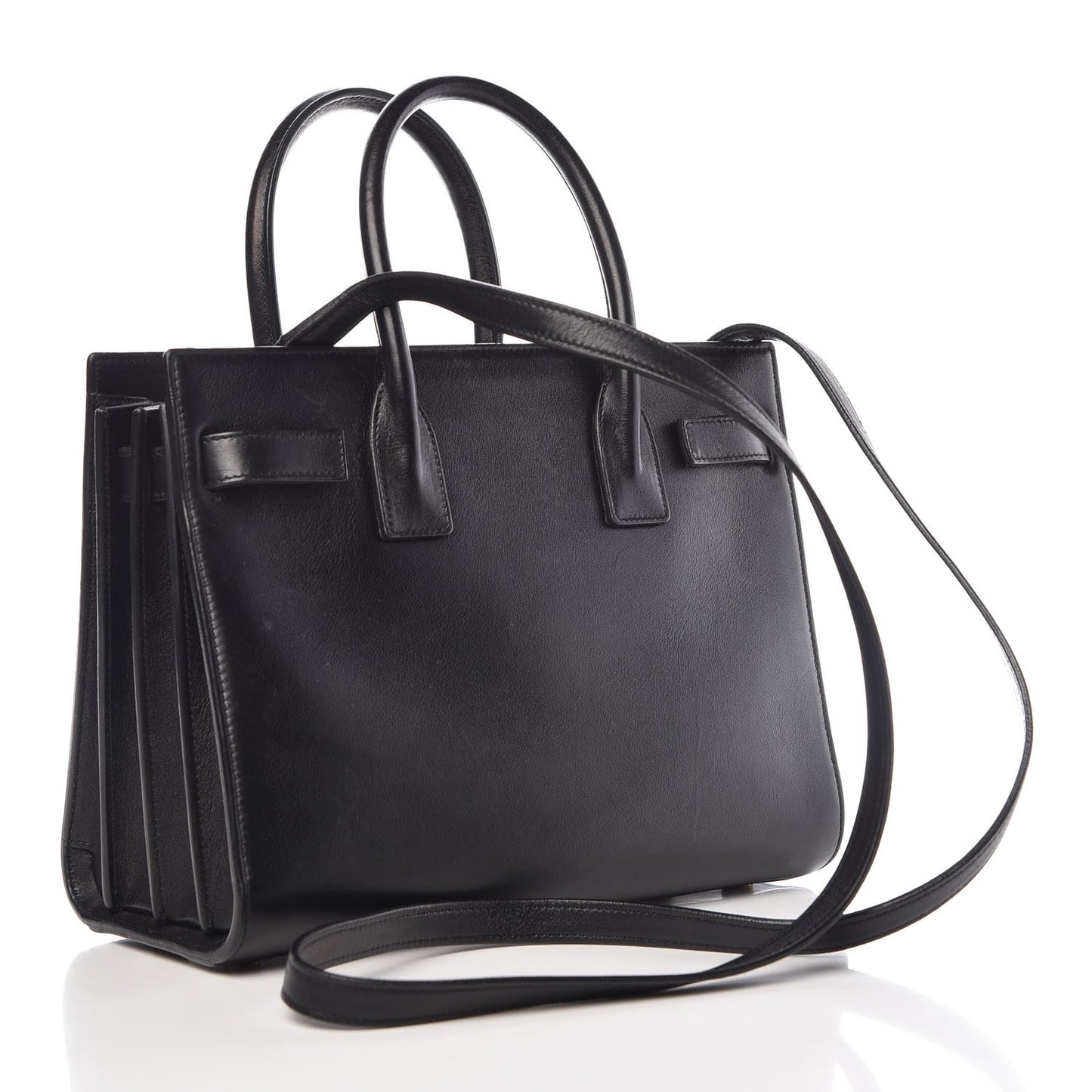 Calfskin Baby Sac De Jour Black
