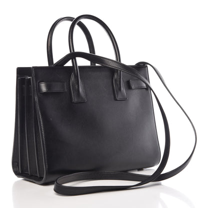 Saint Laurent Calfskin Baby Sac De Jour Black 3 of 12