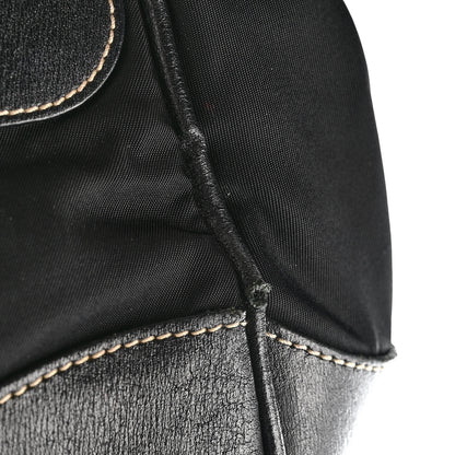 Prada Tessuto Nylon Moon Shoulder Bag Black 14 of 15